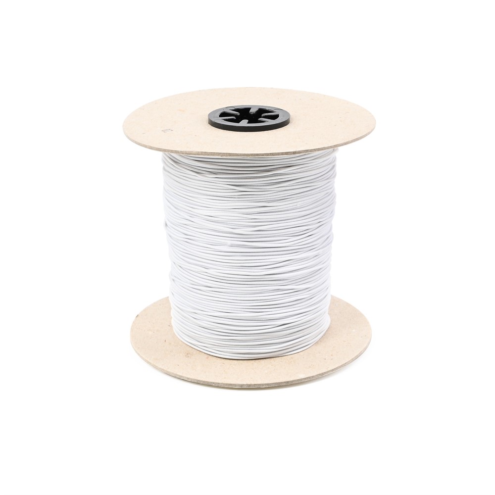 BANDI® ELASTIC CORD PE Ø1,0-1,5 MM OFF-WHITE 200M REEL