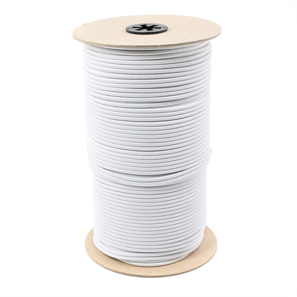 BANDI® ELASTIC CORD PE Ø2,7-3,5MM OFF-WHITE 150M REEL