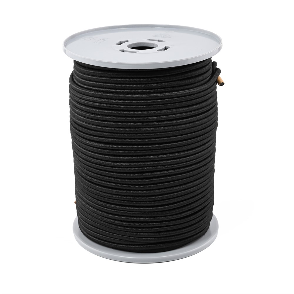 BANDI® ELASTIC CORD PE Ø3,7-4,4MM BLACK 100M REEL