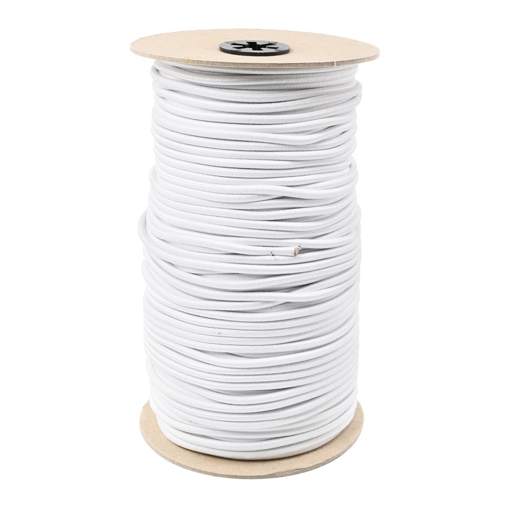 BANDI® ELASTIC CORD PE Ø3,7-4,4MM OFF-WHITE 100M REEL