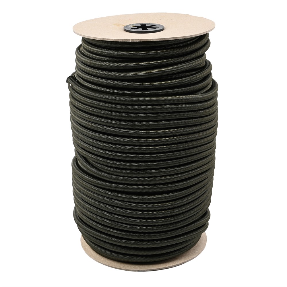 BANDI® ELASTIC CORD PE Ø6,0-6,5MM OLIVE GREEN 50M REEL