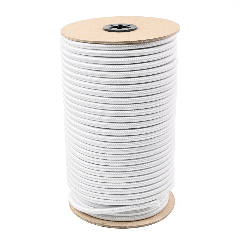 BANDI® ELASTIC CORD PE Ø6,0-6,5MM OFF-WHITE 50M REEL
