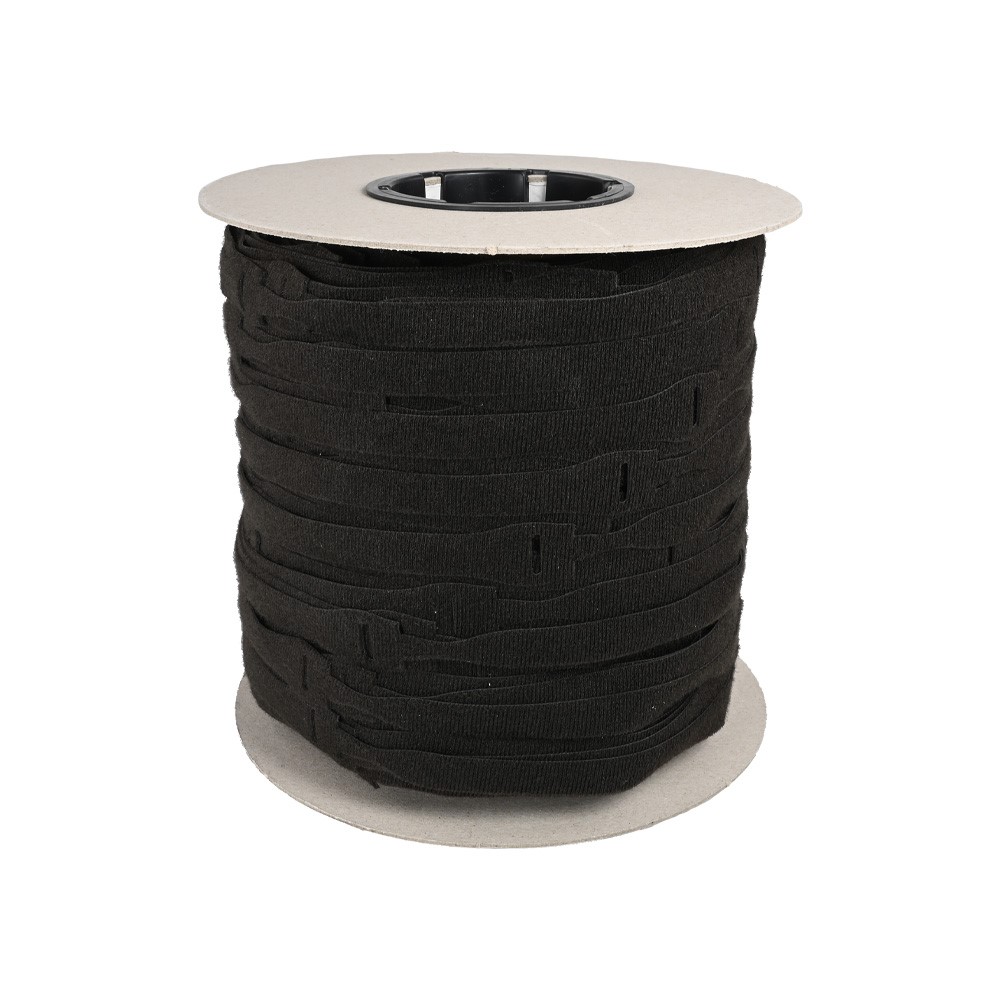 VELCRO® BRAND ONE-WRAP® STRAP 20X200MM BLACK 750PCS/ROLL