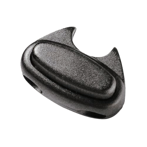 DURAFLEX® COMMA CORD LOCK NYL 3MM BLACK