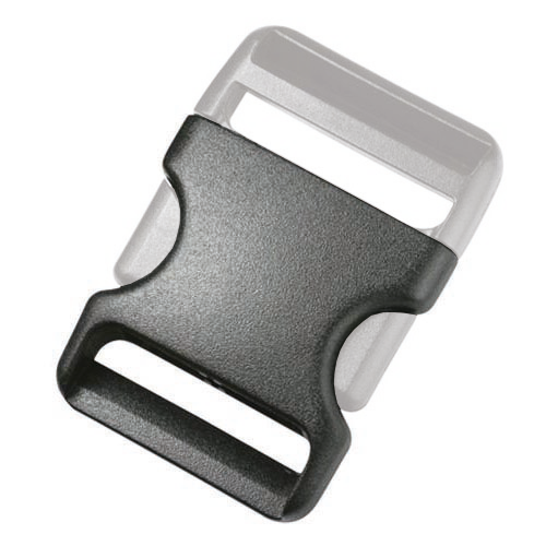 DURAFLEX® STEALTH® WARRIOR BUCKLE DUAL ADJ NYL 50MM BLACK FEMALE