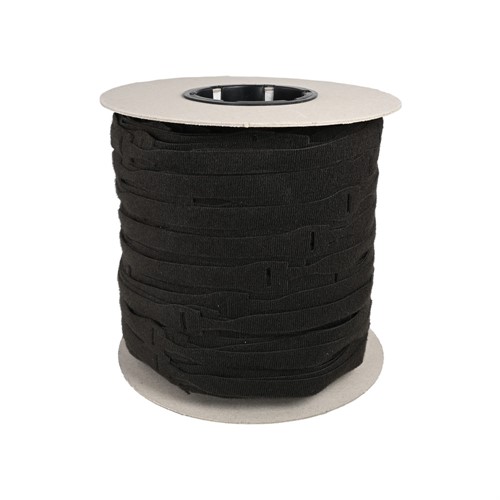VELCRO® BRAND ONE-WRAP® STRAP 20X200MM BLACK 750PCS/ROLL